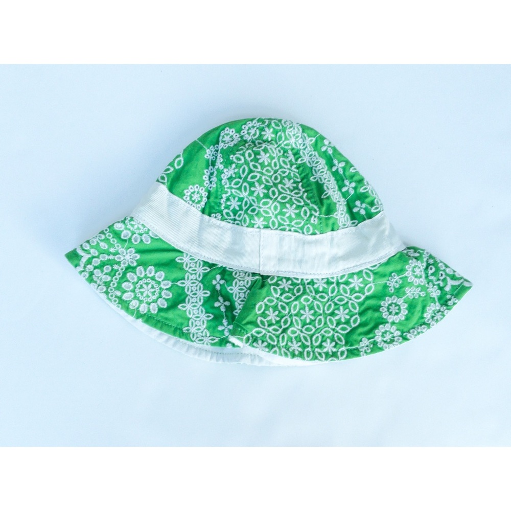 Baby Gap Summer  0-6 months Green Baby Hat